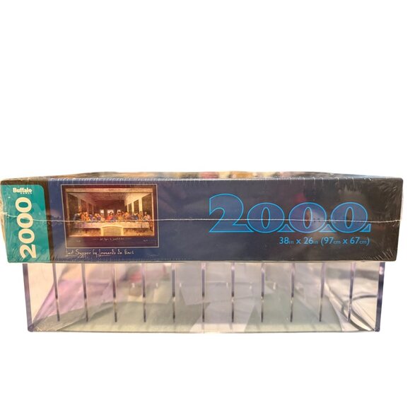 new sealed THE LAST SUPPER Buffalo Games 2000 pcs puzzle Leonardo Da Vinci - Picture 6 of 6